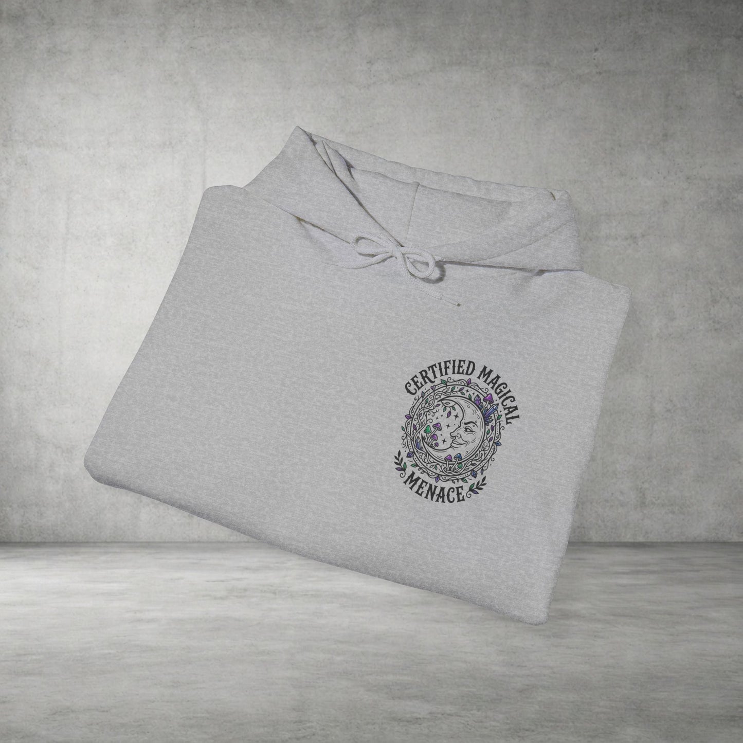Certified Magical Menace Hoodie | witchy goblincore celestial