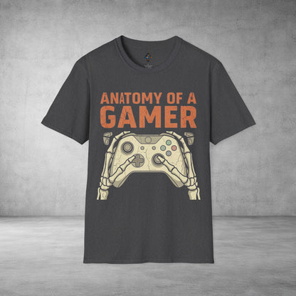 Anatomy of a Gamer T-Shirt – Retro Controller Graphic Tee for Gamers