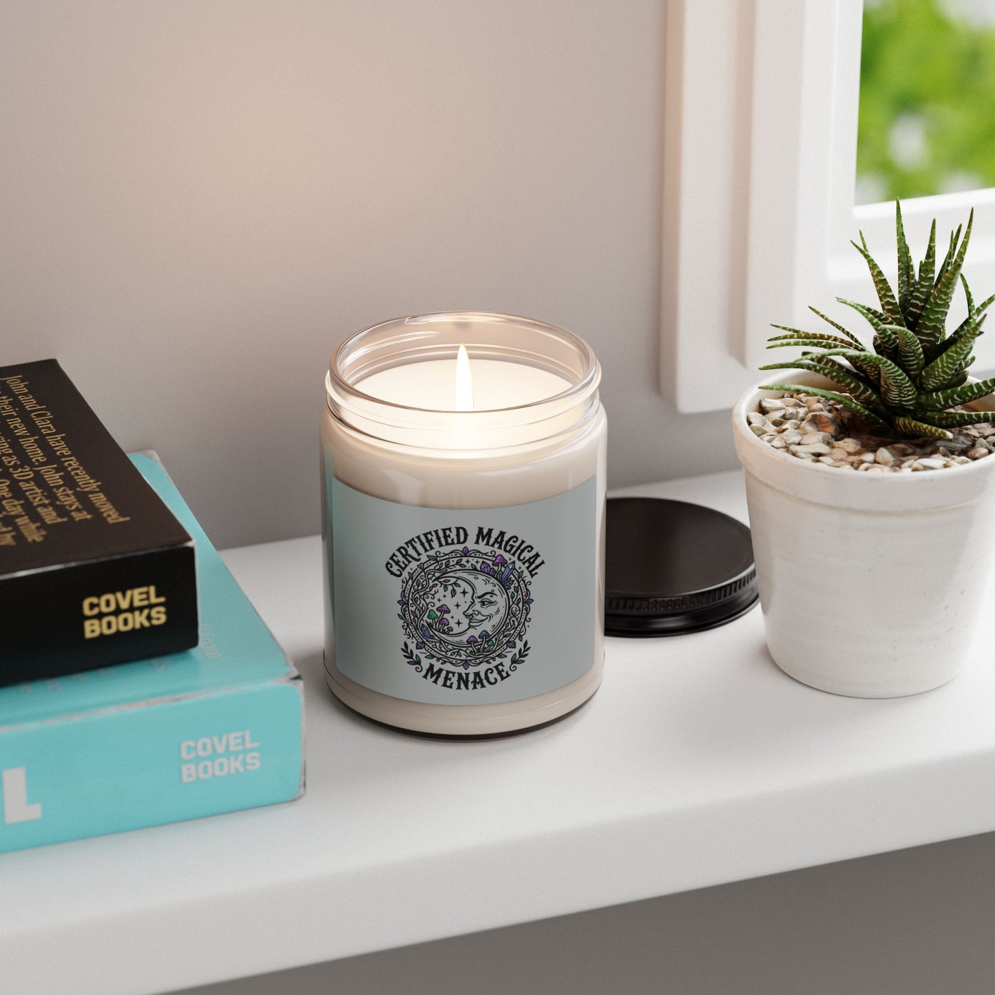 Certified Magical Menace Candle | Witchy, goblincore, celestial soy candle
