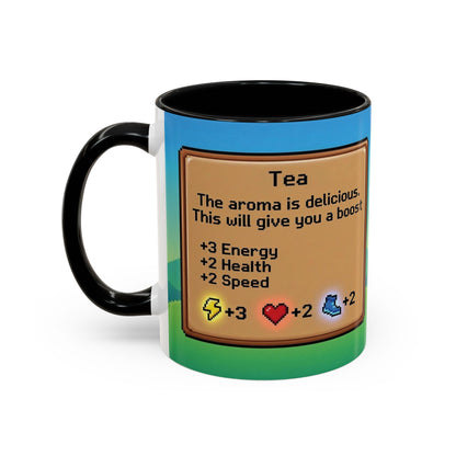 Stardew Valley Inspired Mug – Cozy Gamer Tea Cup – Farming Game Gift – Pixel Art Aesthetic Mug
