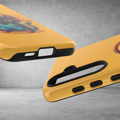 Cute Gamer Cat Phone Case - 'Pew Pew' Controller Design
