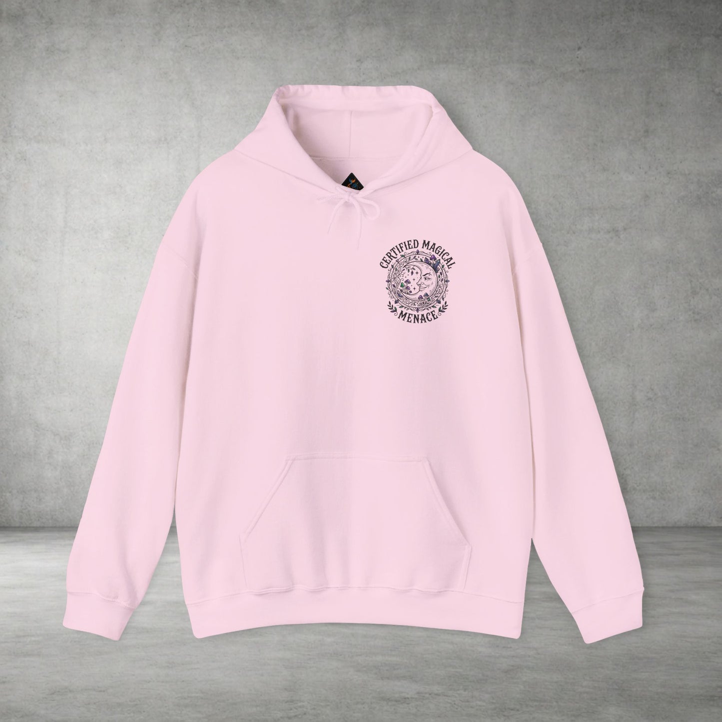 Certified Magical Menace Hoodie | witchy goblincore celestial