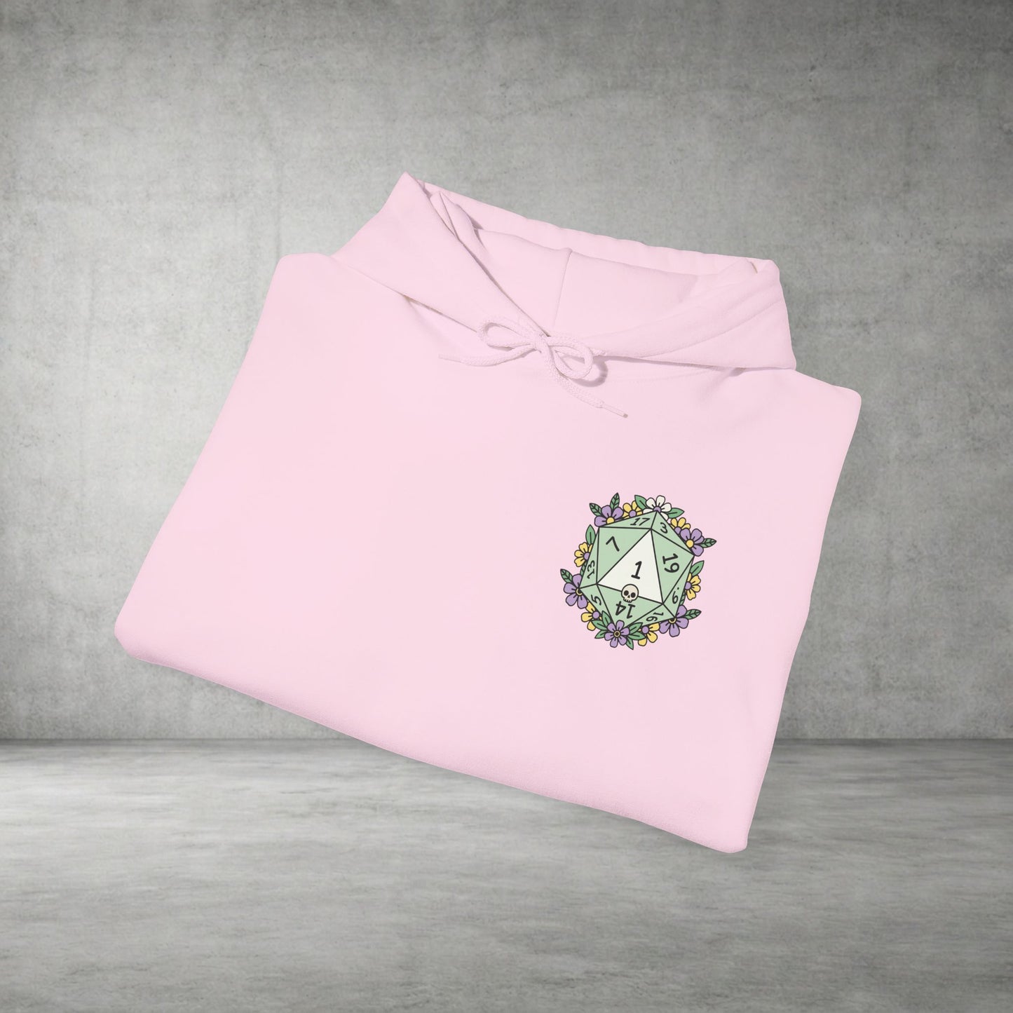 Floral Monogram 'A' Crest Hoodie - Botanical Initial Sweatshirt