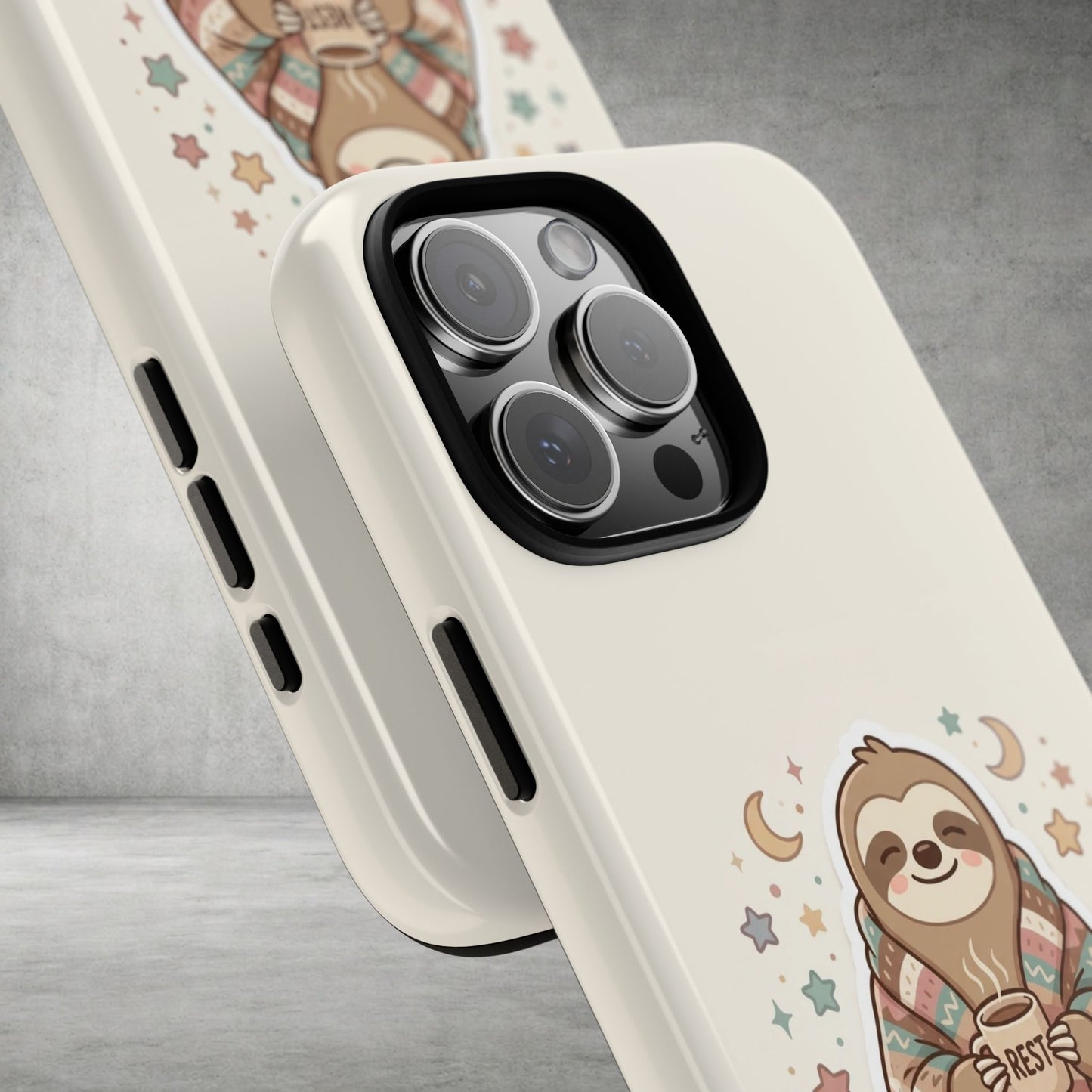 Phone Case — "In My Rest Era" Sloth Cozy Cute Protective Case