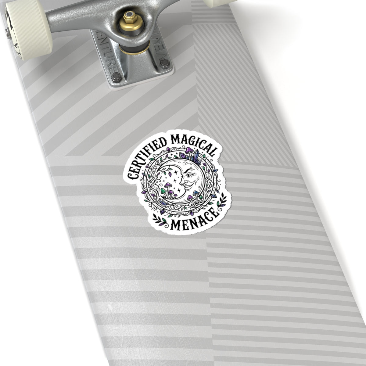 Certified Magical Menace Sticker | witchy, goblincore, celestial aesthetic
