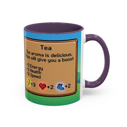 Stardew Valley Inspired Mug – Cozy Gamer Tea Cup – Farming Game Gift – Pixel Art Aesthetic Mug