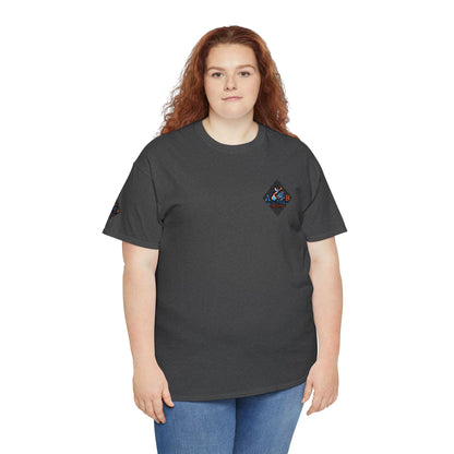 A Blue Ember Diamond Chest Tee