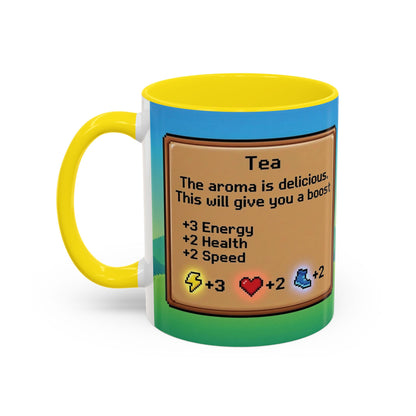 Stardew Valley Inspired Mug – Cozy Gamer Tea Cup – Farming Game Gift – Pixel Art Aesthetic Mug