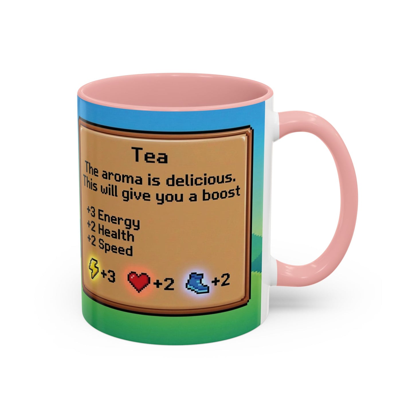 Stardew Valley Inspired Mug – Cozy Gamer Tea Cup – Farming Game Gift – Pixel Art Aesthetic Mug