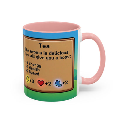 Stardew Valley Inspired Mug – Cozy Gamer Tea Cup – Farming Game Gift – Pixel Art Aesthetic Mug