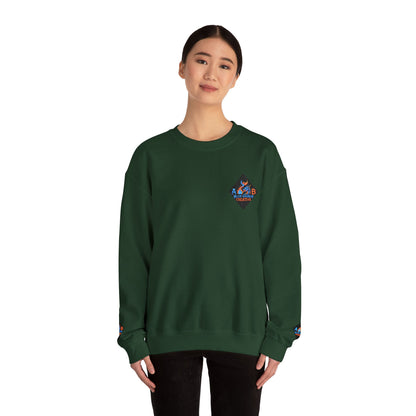 A Blue Ember Patch Crewneck Sweatshirt
