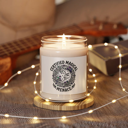 Certified Magical Menace Candle | Witchy, goblincore, celestial soy candle
