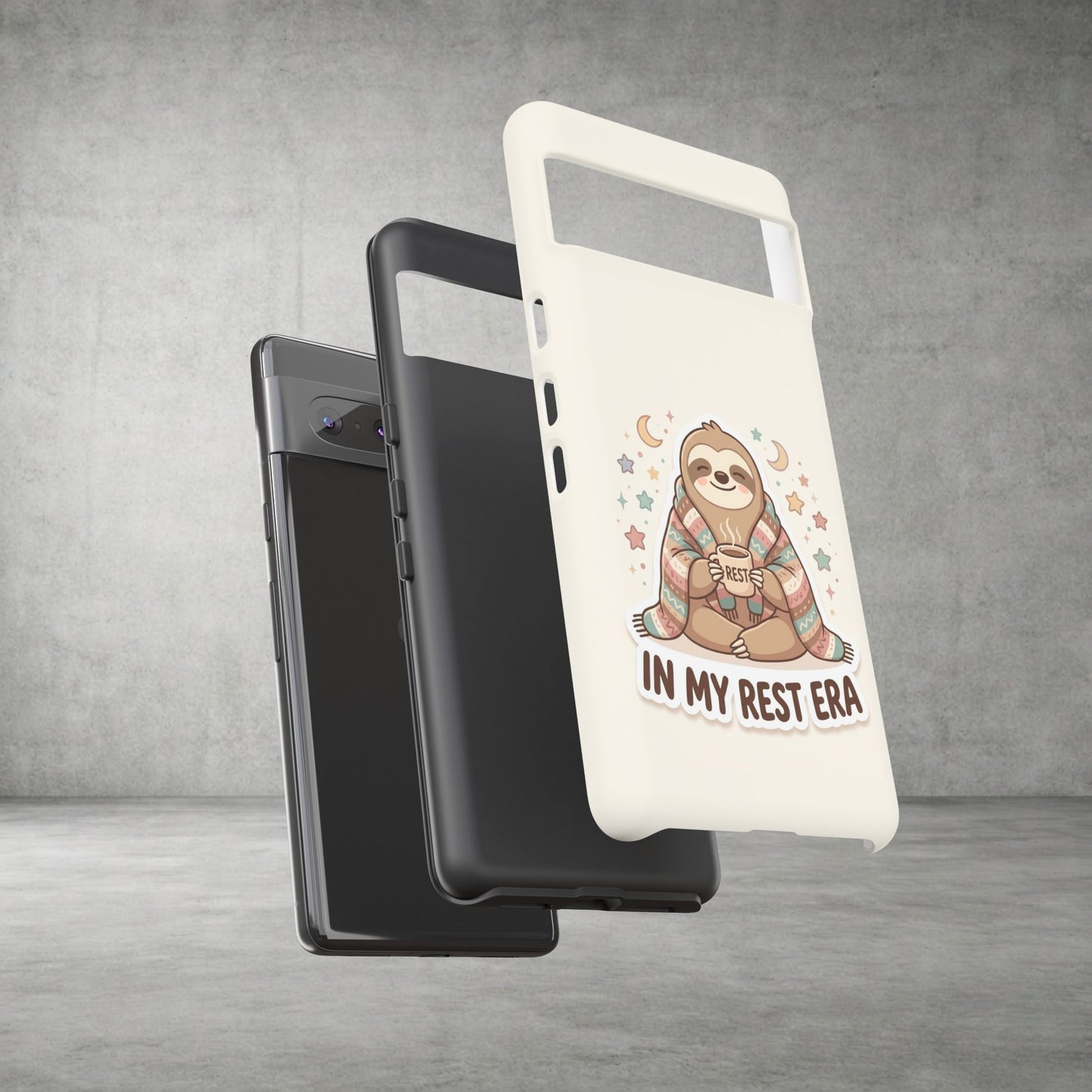 Phone Case — "In My Rest Era" Sloth Cozy Cute Protective Case