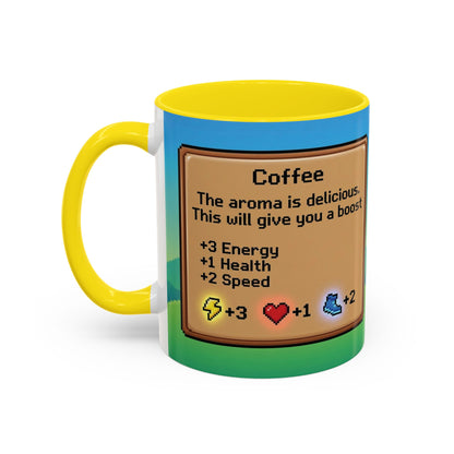 Stardew Valley Inspired Mug – Cozy Gamer Coffee Cup – Farming Game Gift – Pixel Art Aesthetic Mug
