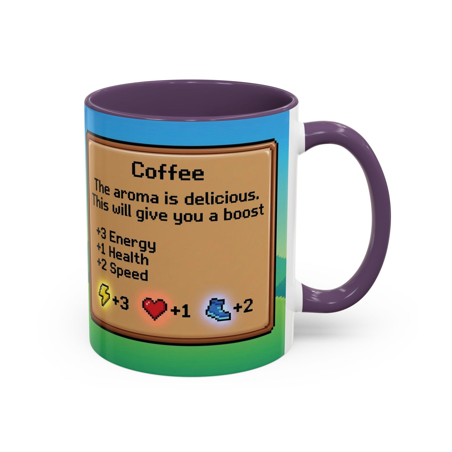 Stardew Valley Inspired Mug – Cozy Gamer Coffee Cup – Farming Game Gift – Pixel Art Aesthetic Mug