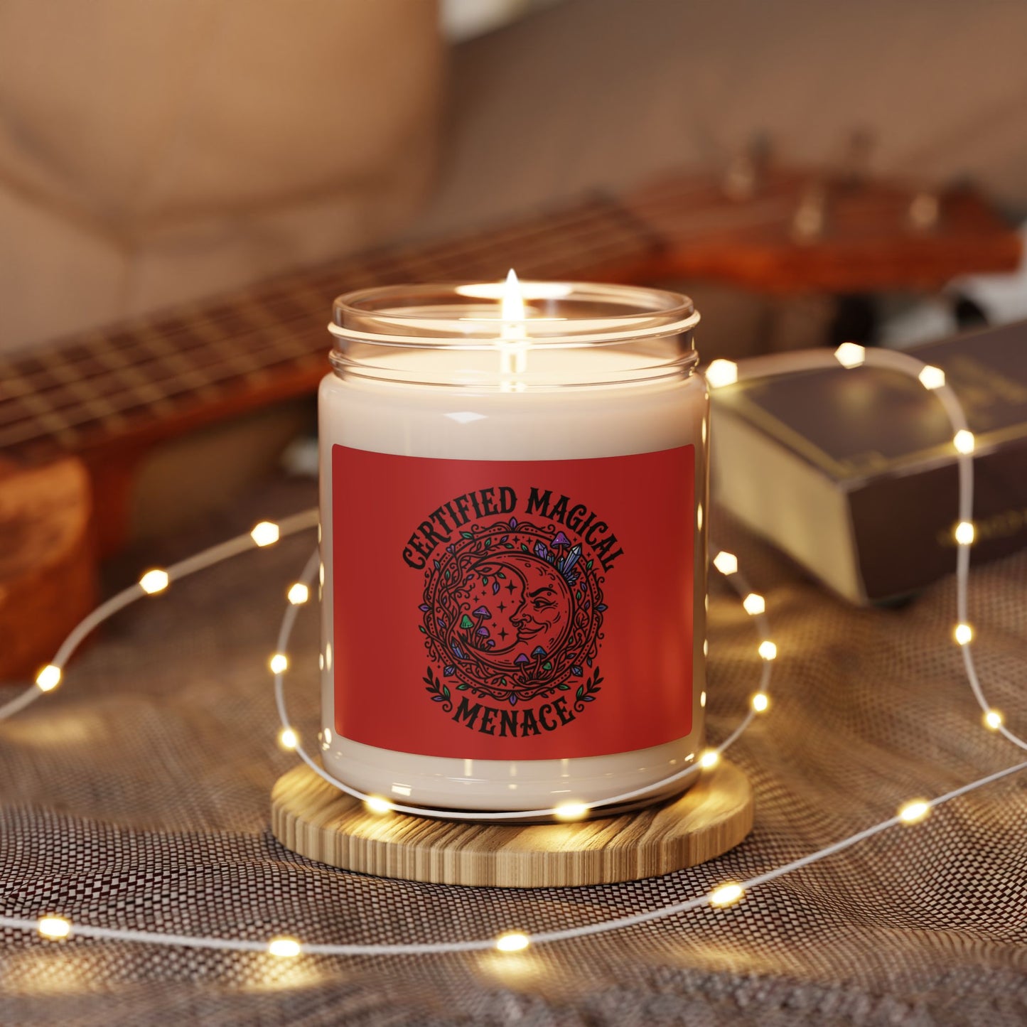 Certified Magical Menace Candle | Witchy, goblincore, celestial soy candle