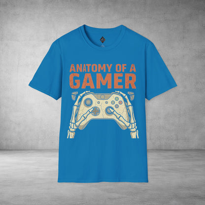 Anatomy of a Gamer T-Shirt – Retro Controller Graphic Tee for Gamers