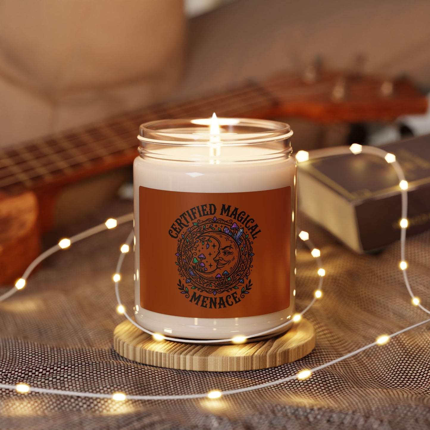 Certified Magical Menace Candle | Witchy, goblincore, celestial soy candle