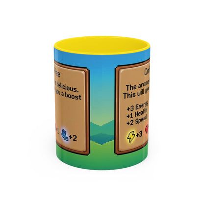Stardew Valley Inspired Mug – Cozy Gamer Coffee Cup – Farming Game Gift – Pixel Art Aesthetic Mug