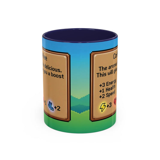 Stardew Valley Inspired Mug – Cozy Gamer Coffee Cup – Farming Game Gift – Pixel Art Aesthetic Mug