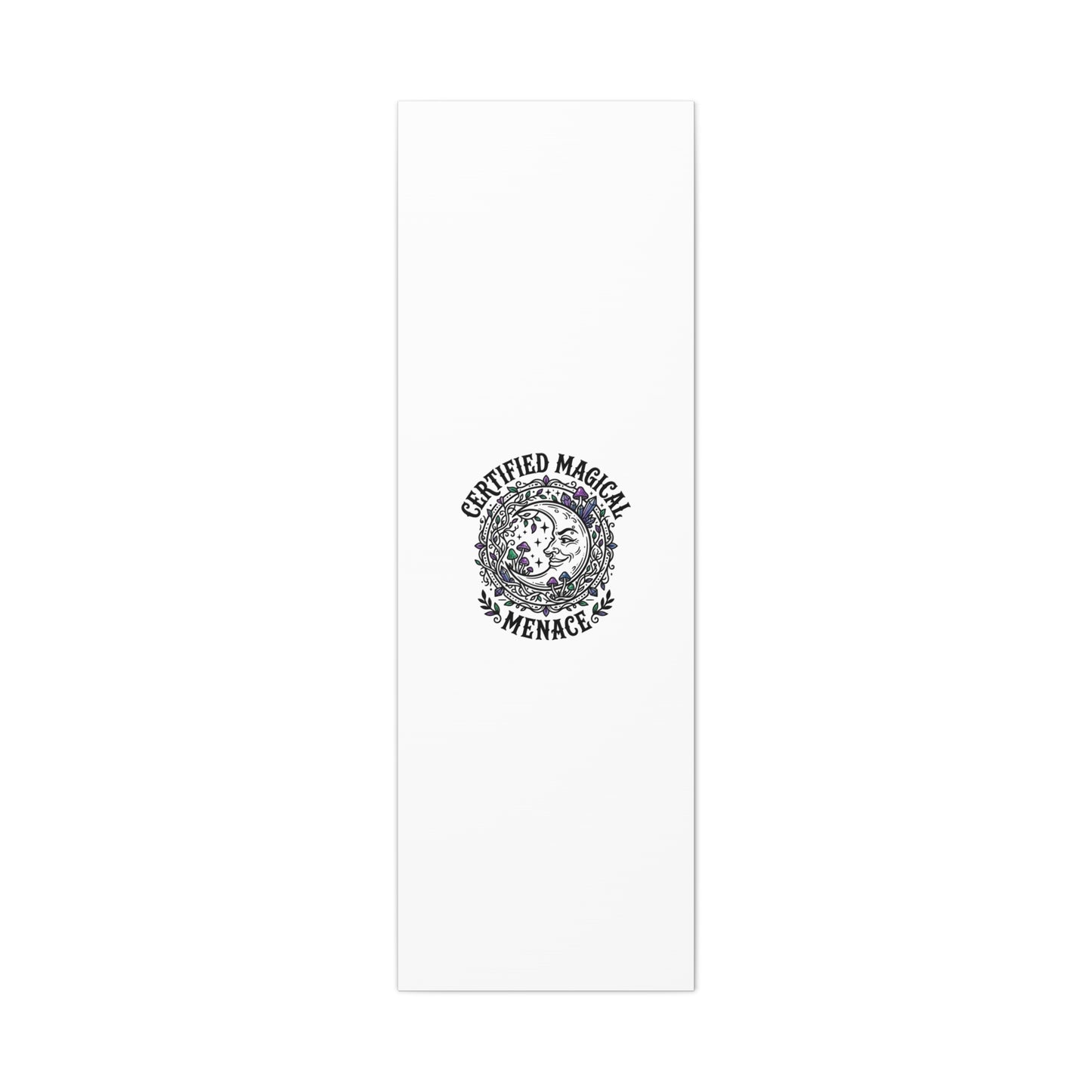 Certified Magical Menace Canvas | witchy goblincore celestial art