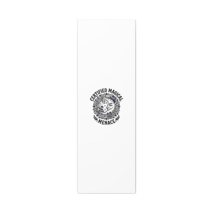 Certified Magical Menace Canvas | witchy goblincore celestial art