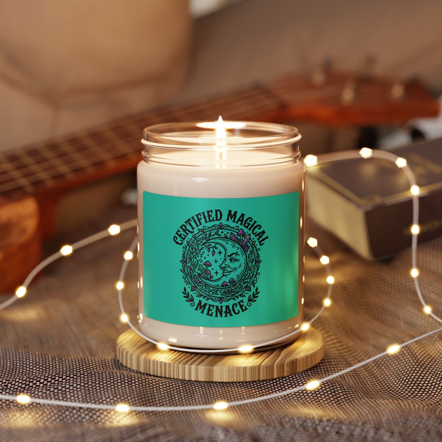 Certified Magical Menace Candle | Witchy, goblincore, celestial soy candle