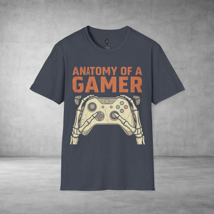 Anatomy of a Gamer T-Shirt – Retro Controller Graphic Tee for Gamers