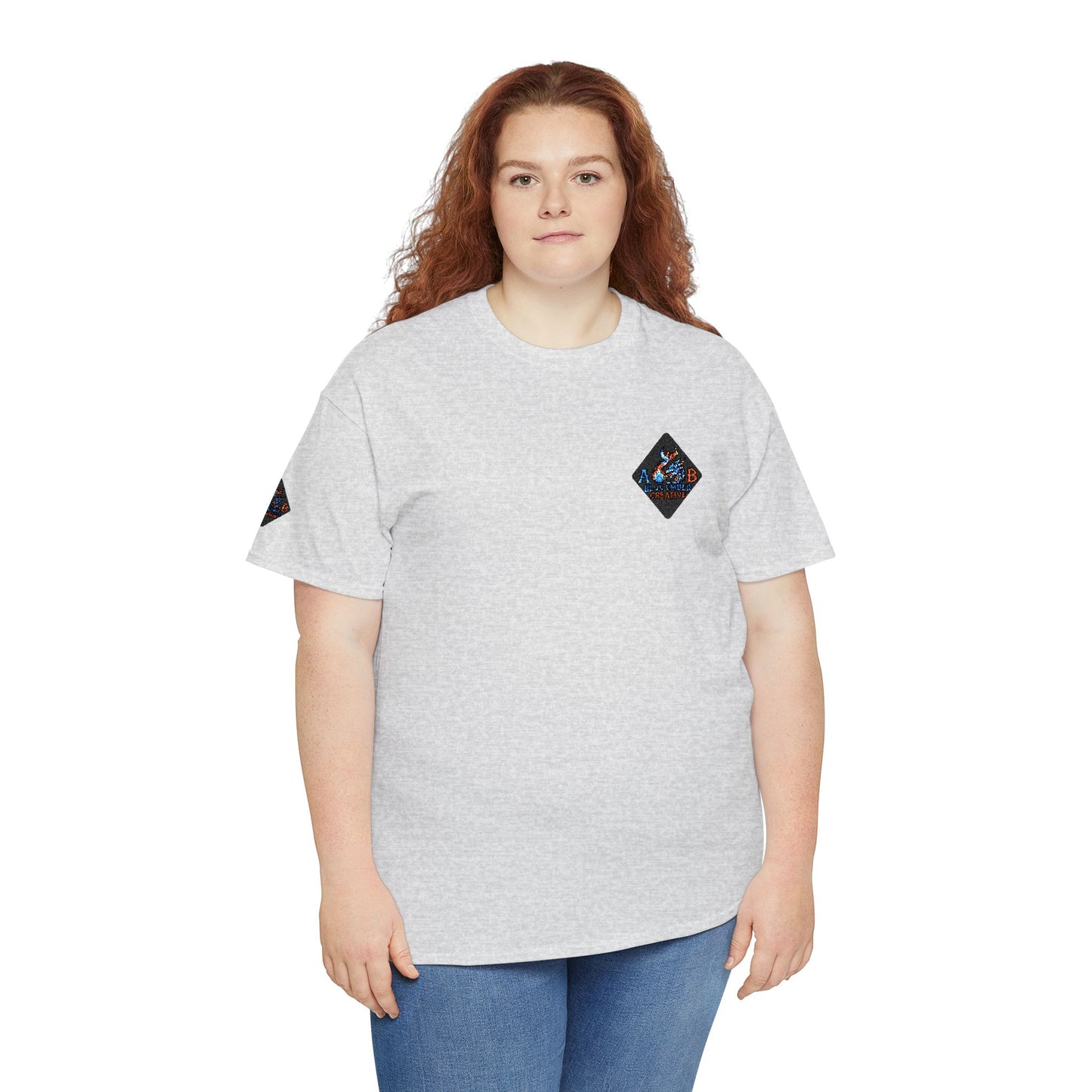A Blue Ember Diamond Chest Tee