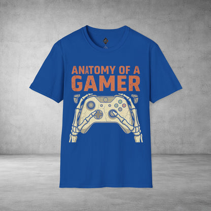 Anatomy of a Gamer T-Shirt – Retro Controller Graphic Tee for Gamers