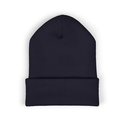 A Blue Ember Creative - Embroidered Diamond Cuffed Beanie