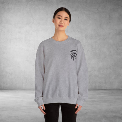 Dripping Eye Crewneck Sweatshirt