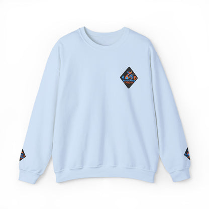 A Blue Ember Patch Crewneck Sweatshirt