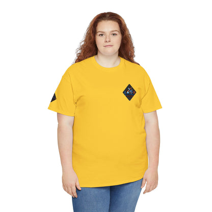 A Blue Ember Diamond Chest Tee