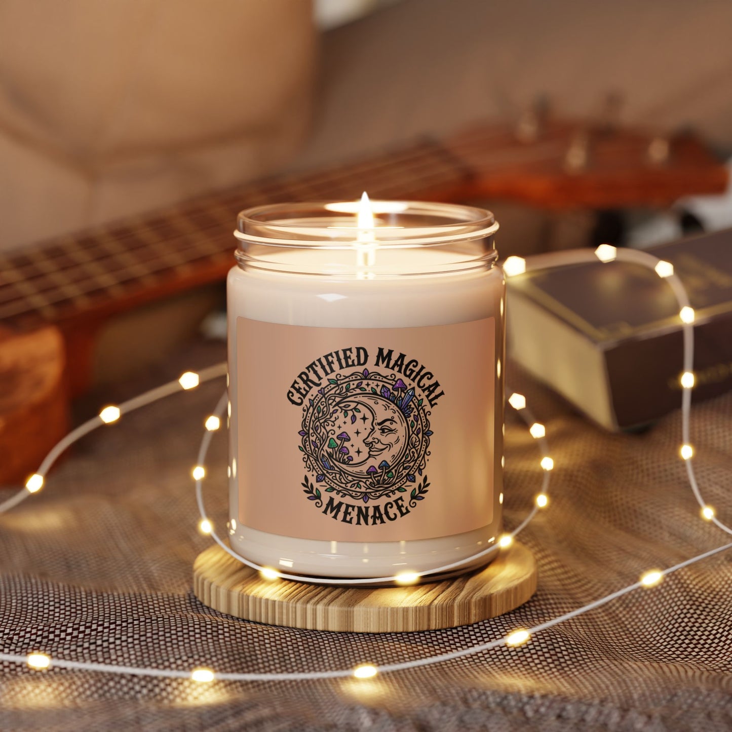Certified Magical Menace Candle | Witchy, goblincore, celestial soy candle