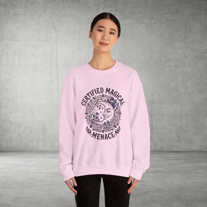 Certified Magical Menace Sweatshirt | witchy, goblincore, celestial vibes