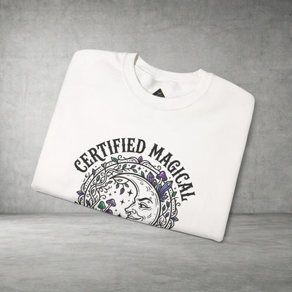 Certified Magical Menace Sweatshirt | witchy, goblincore, celestial vibes