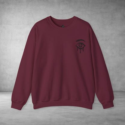 Dripping Eye Crewneck Sweatshirt