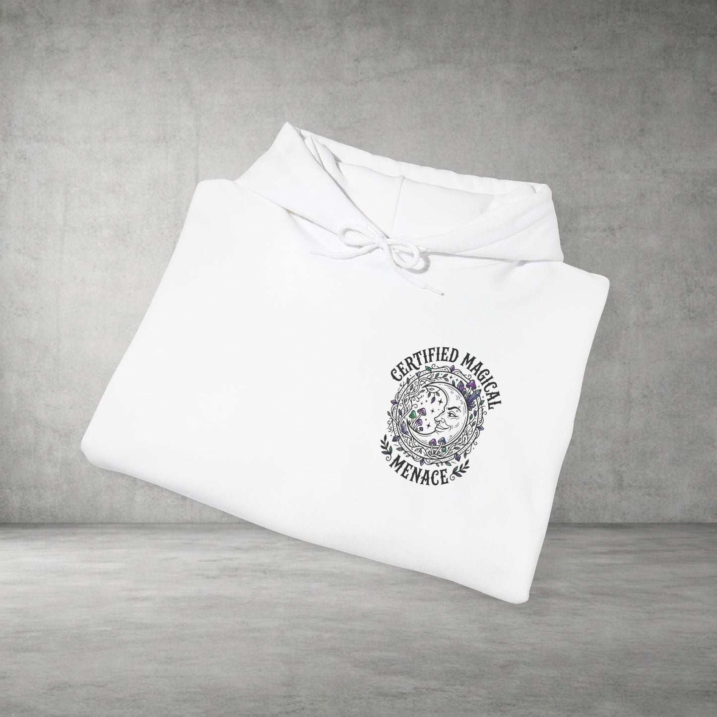 Certified Magical Menace Hoodie | witchy goblincore celestial