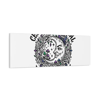 Certified Magical Menace Canvas | witchy goblincore celestial art