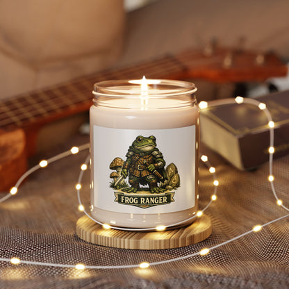 Frog Ranger Soy Candle — 9oz Scented Jar Candle
