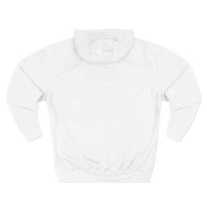 A Blue Ember Creative Geometric Diamond Hoodie — Small Chest Logo Pullover