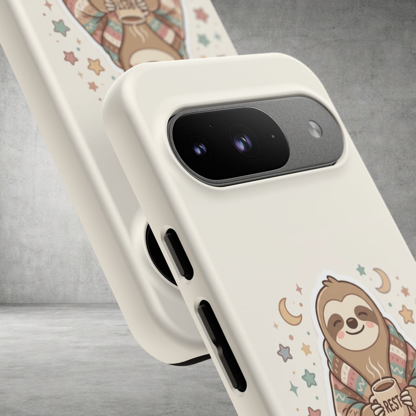 Phone Case — "In My Rest Era" Sloth Cozy Cute Protective Case