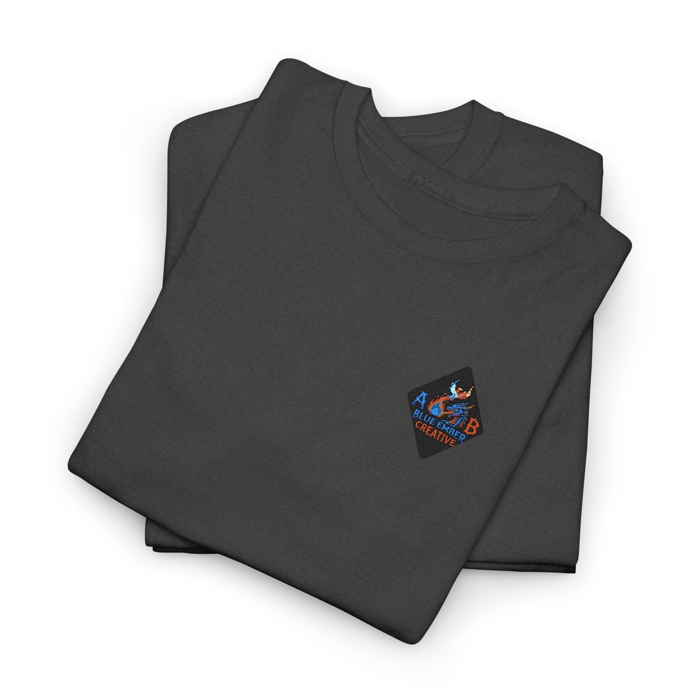 A Blue Ember Diamond Chest Tee