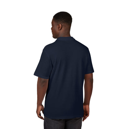 A Blue Ember Creative - Embroidered Diamond Floral Polo Shirt