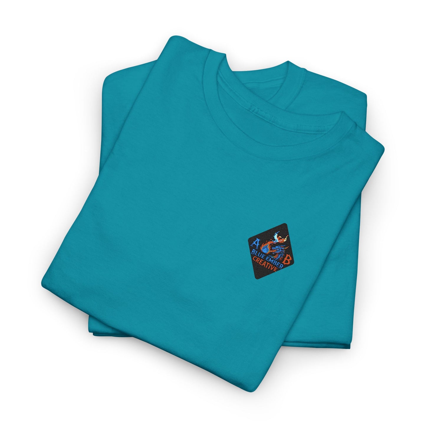 A Blue Ember Diamond Chest Tee