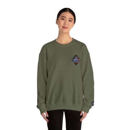 A Blue Ember Patch Crewneck Sweatshirt
