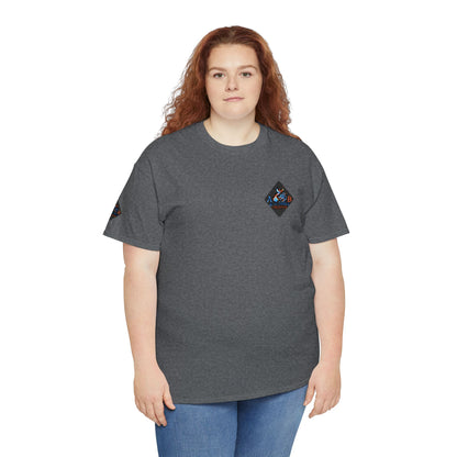 A Blue Ember Diamond Chest Tee