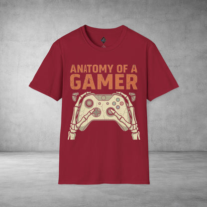 Anatomy of a Gamer T-Shirt – Retro Controller Graphic Tee for Gamers