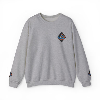 A Blue Ember Patch Crewneck Sweatshirt